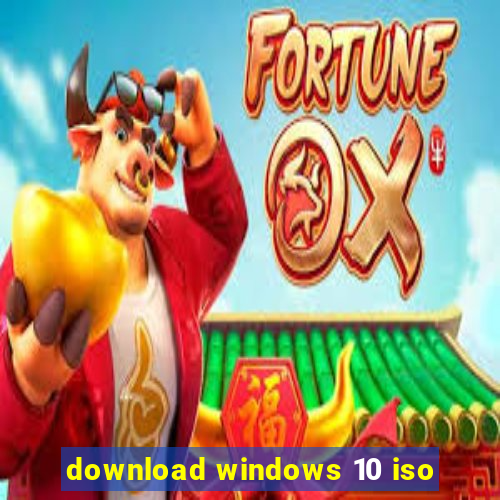 download windows 10 iso